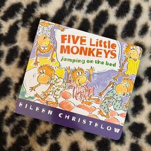 Five Little Monkeys Jumping on the Bed Board Book